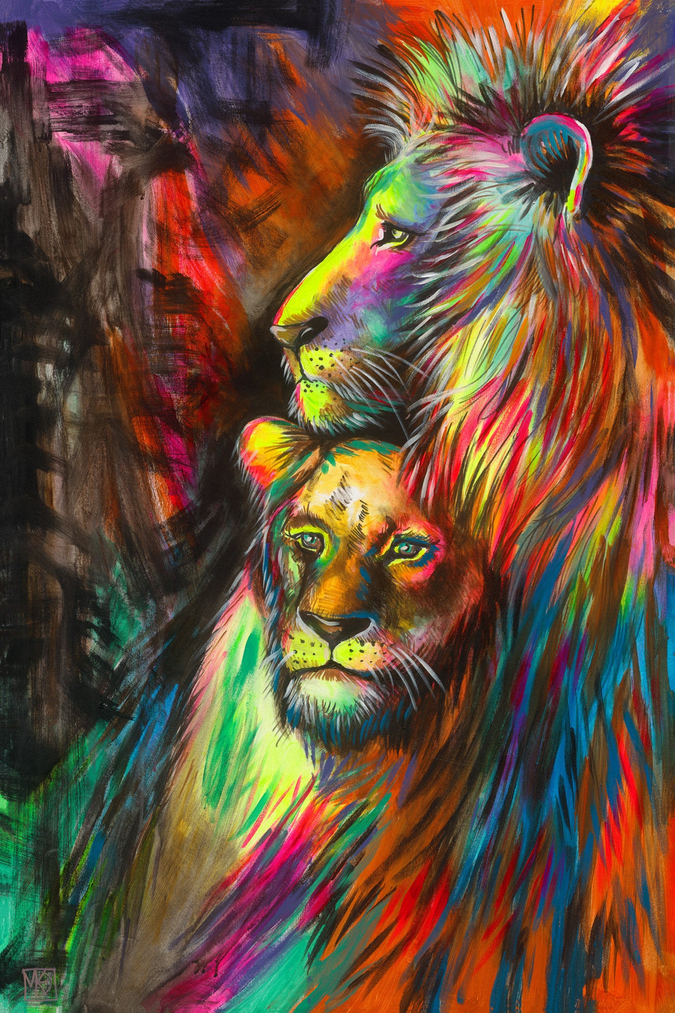 Lion Family
