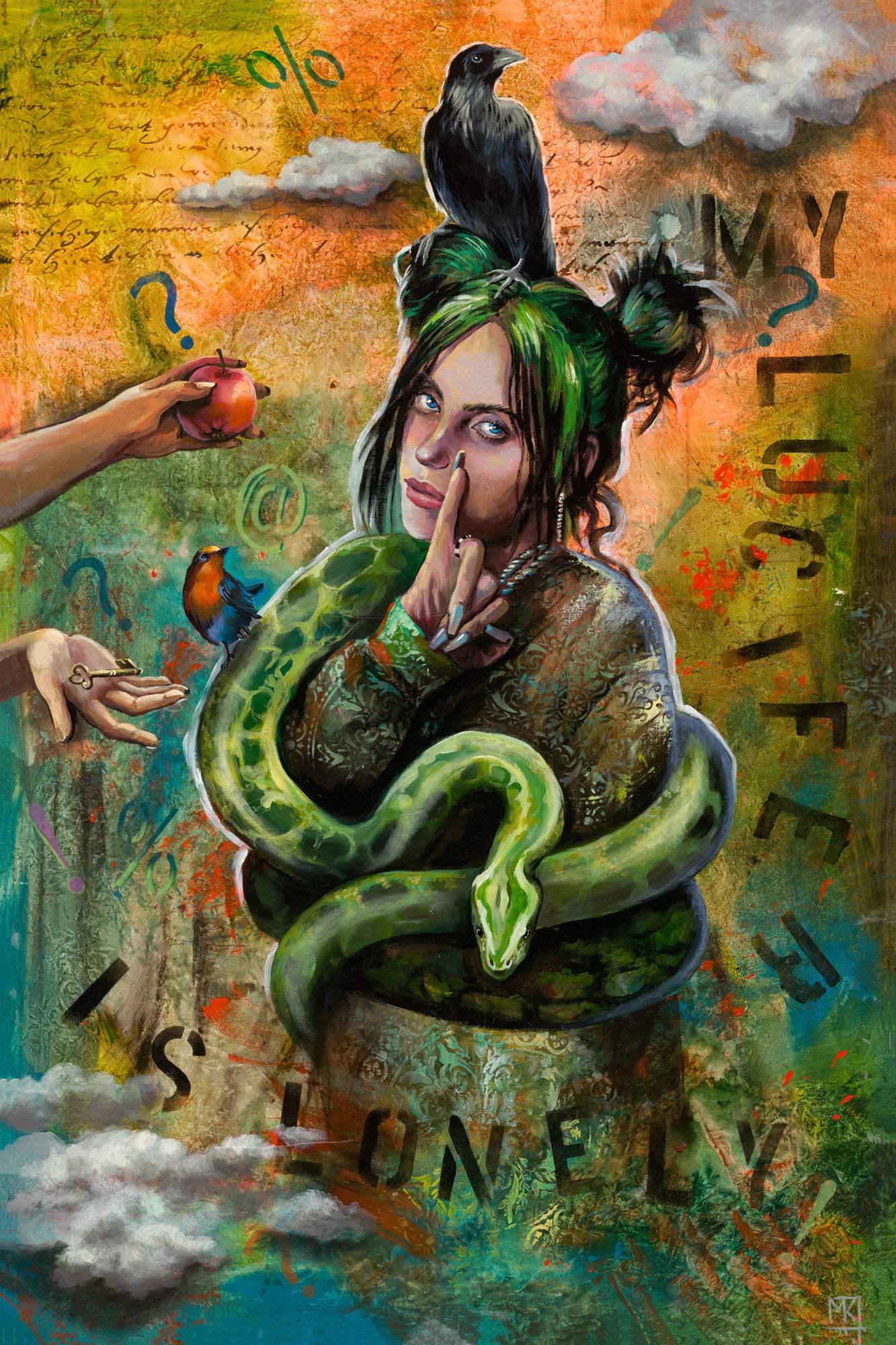 Billie Painting